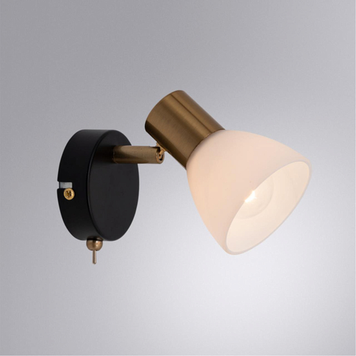 Спот ARTE LAMP A3117AP-1BK