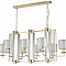 Люстра Crystal Lux NICOLAS SP8 L1000 GOLD/WHITE